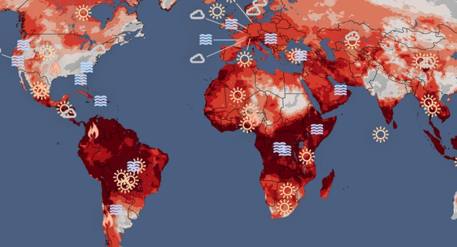 Estudo revela cidades mais impactadas pelas mudanças climáticas