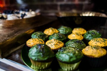 Copa do Mundo: confira como fazer muffin de chocolate verde e amarelo