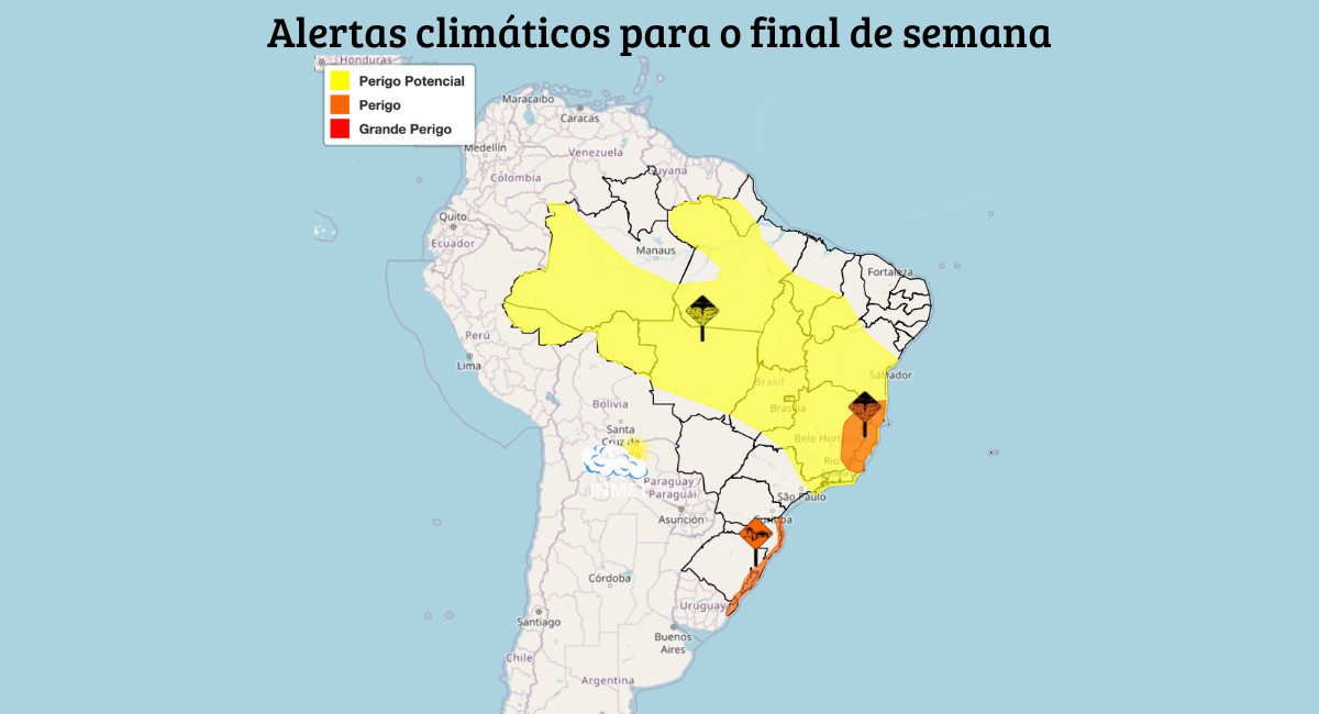 Ciclone traz ventos fortes e frio de 3°C; veja a previsão para o fim de semana