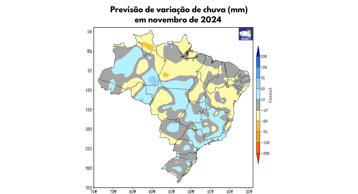 Previsão do tempo para novembro: veja como fica o clima neste mês