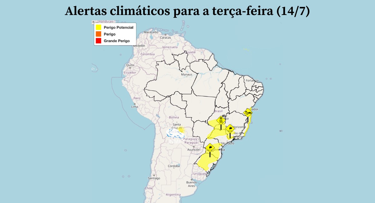 Frio mantém risco de geada no Sul e no Sudeste nesta terça-feira; veja a previsão