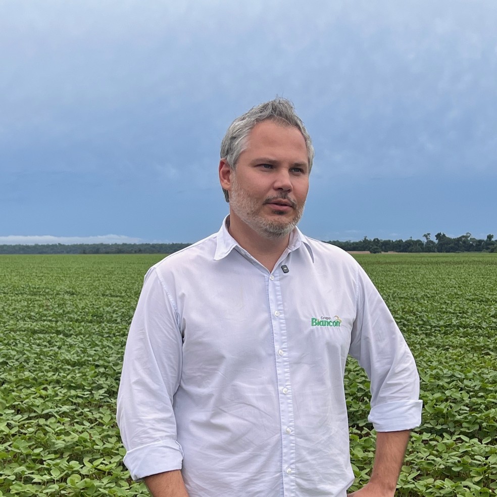 Produtividade vai subindo todos os anos, afirma Igor Biancon — Foto: Eliane Silva/Globo Rural