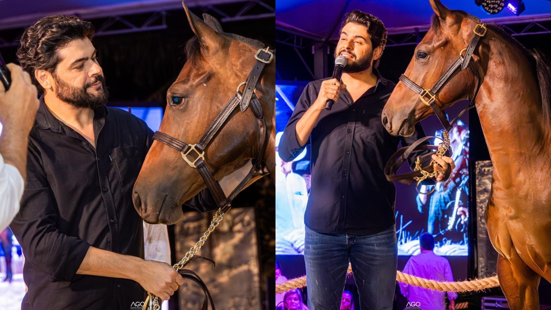 Zé Neto presenteia Cristiano com cavalo de raça em comemoração aos 15 anos da dupla