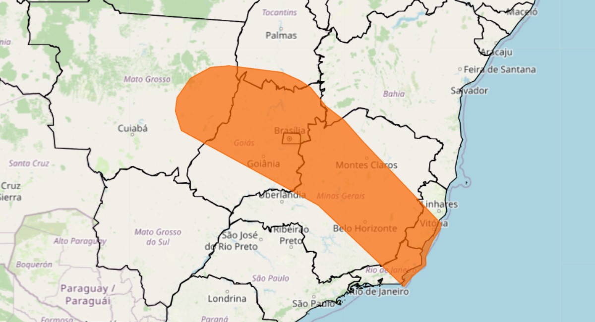 Chuva chega ao Sudeste e Centro-Oeste nesta terça; veja a previsão