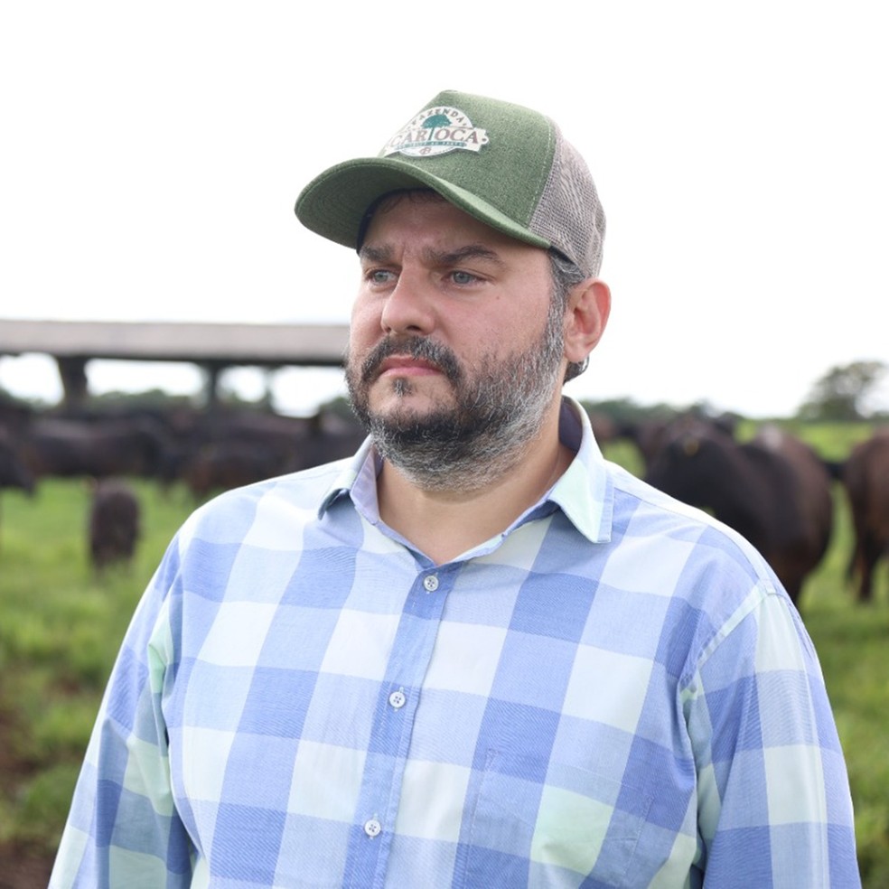 Produtor Altair Burlamaqui conta que a fazenda atende o mercado de carne premium — Foto: Arquivo pessoal