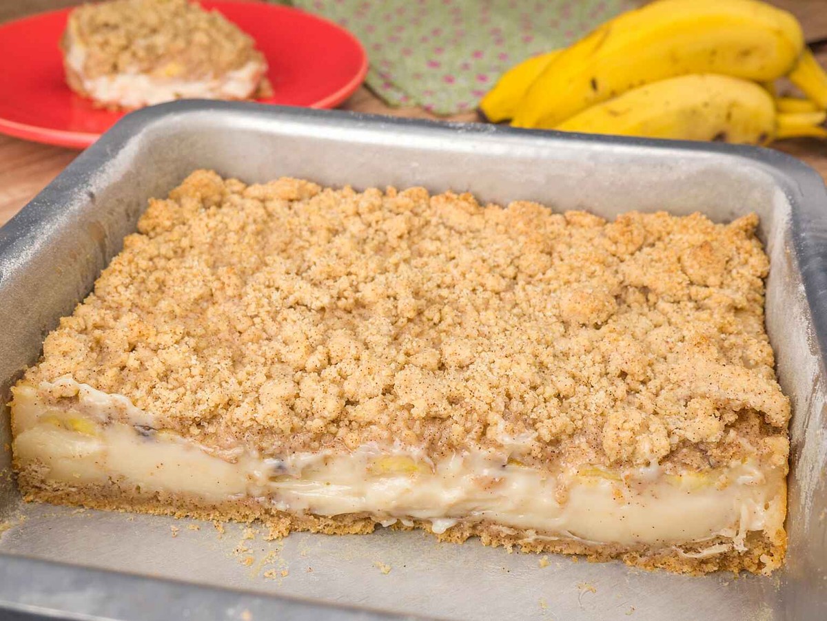Como fazer cuca de banana