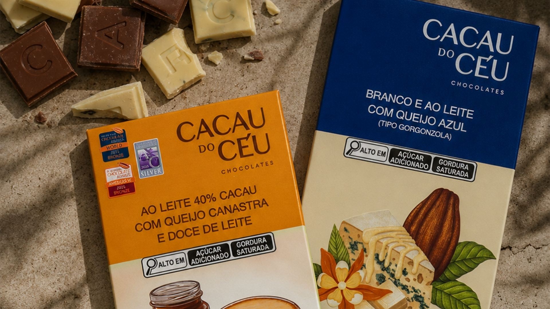 Chocolate combina com queijo? Marca inova e coleciona prêmios com mistura