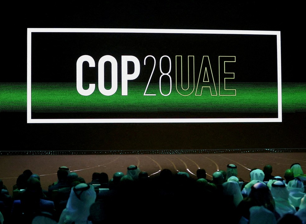 COP 28 será realizada em Dubai, nos Emirados Árabes Unidos, entre 30 novembro e 12 dezembro — Foto: REUTERS/Rula Rouhana
