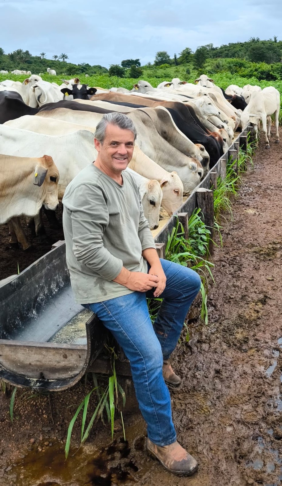 Luís Fernando Laranja: agricultura regenerativa “tem seus desafios, mas sempre foi assim. Estamos aprendendo algo novo, o que é bom para todos” — Foto: Arquivo pessoal