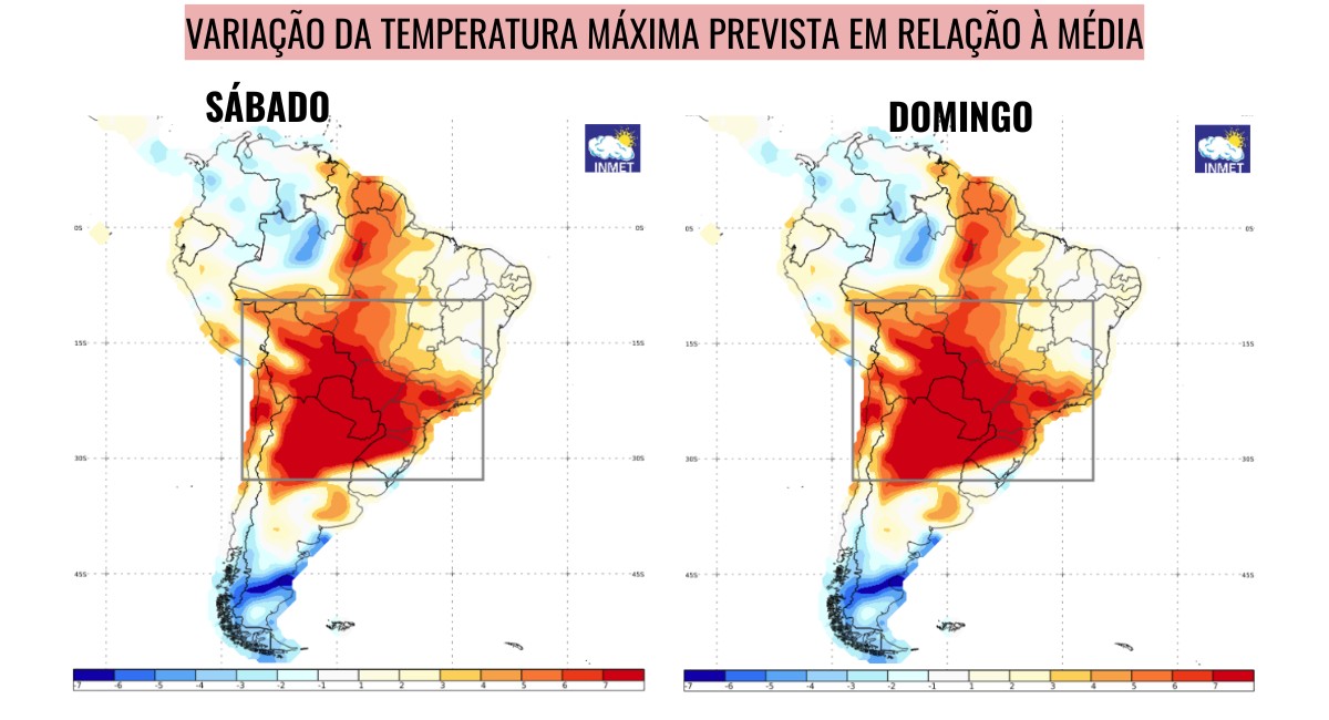 Primeira onda de calor da primavera chega neste fim de semana