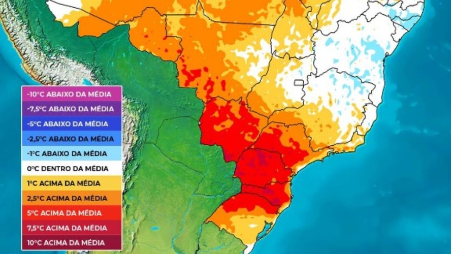 Quando acaba a onda de calor no Brasil? Previsão indica nova data