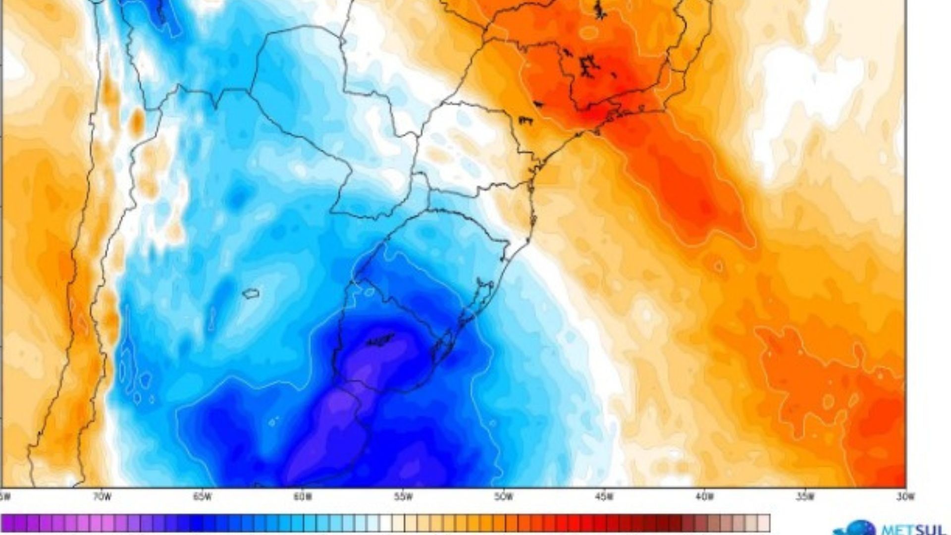 Massa de ar frio vai derrubar as temperaturas no país; saiba quando