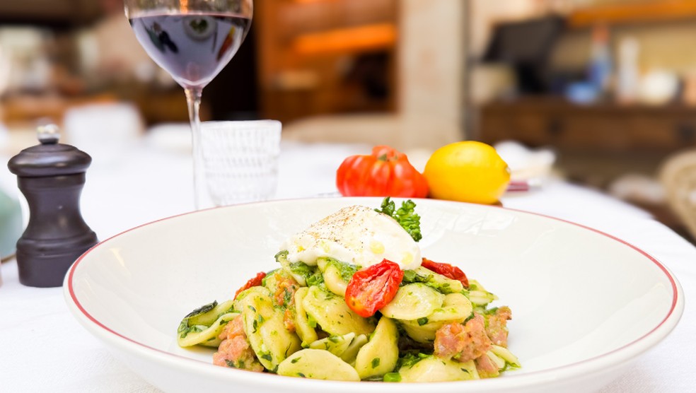 Receita Orecchiette cima di rapa, por chef Denis Orsi – Marena Cucina — Foto: Divulgação