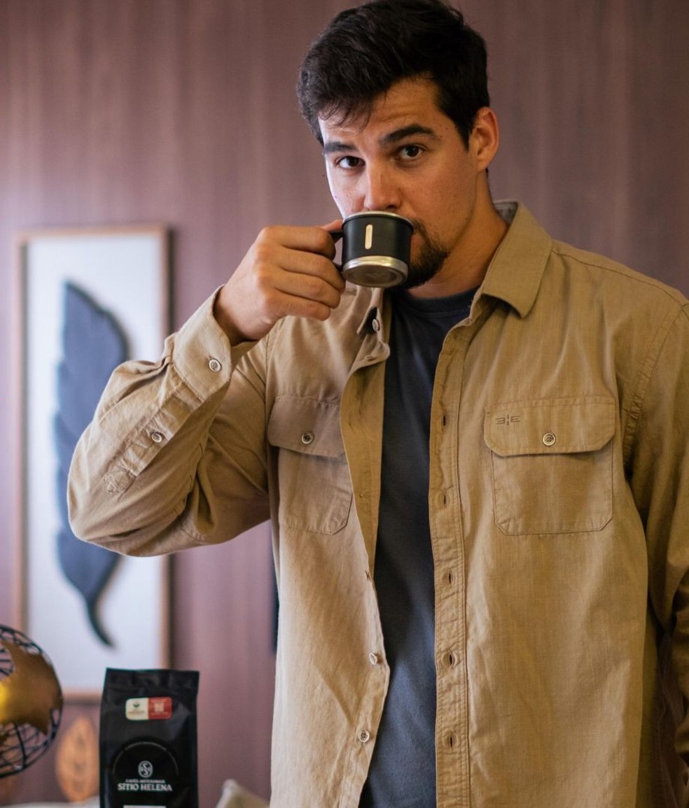 Arthur Rosseto Henriques — Foto: Divulgação/Sítio Helena Cafés Artesanais