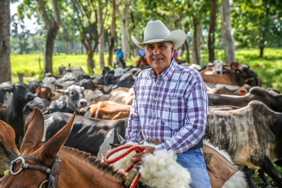  Mauro Lucio Costa é pecuarista em Tailândia (PA) — Foto: Arquivo pessoal