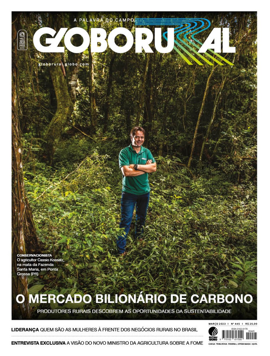 Mercado de crédito de carbono é o destaque da Globo Rural de março