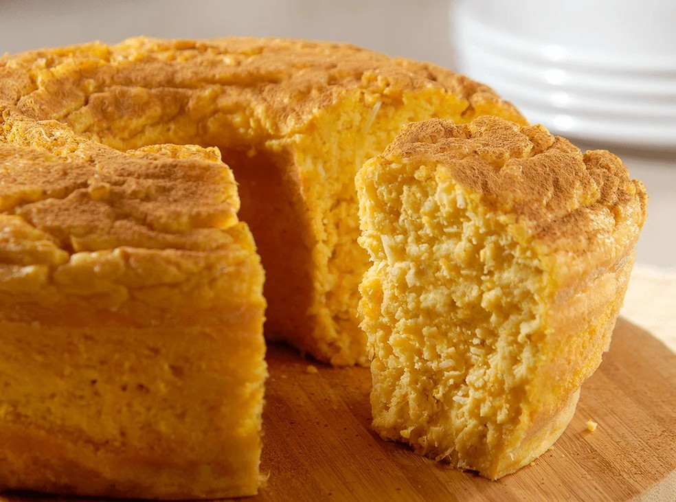 Bolo de milho — Foto: Josapar