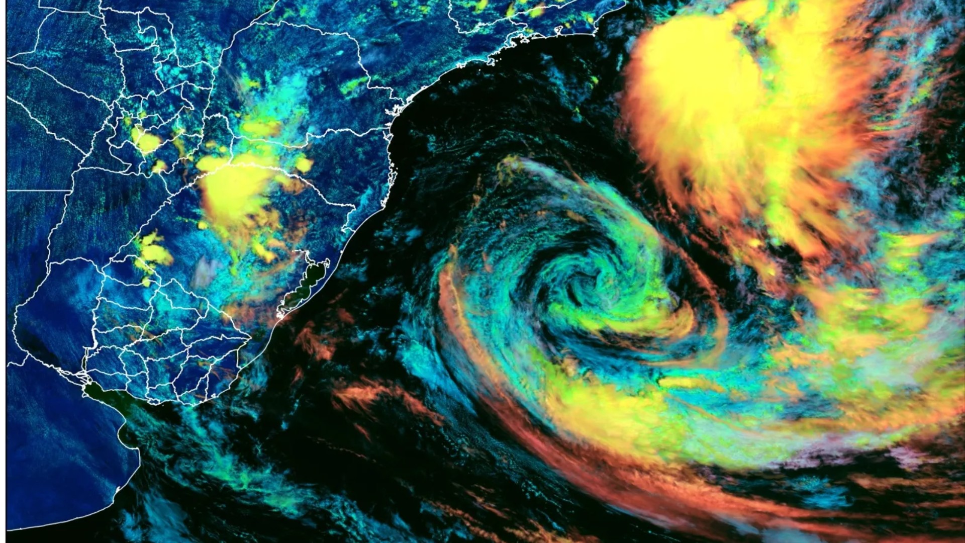 Ciclone raro Akará mantém temporais no Brasil; veja previsão completa