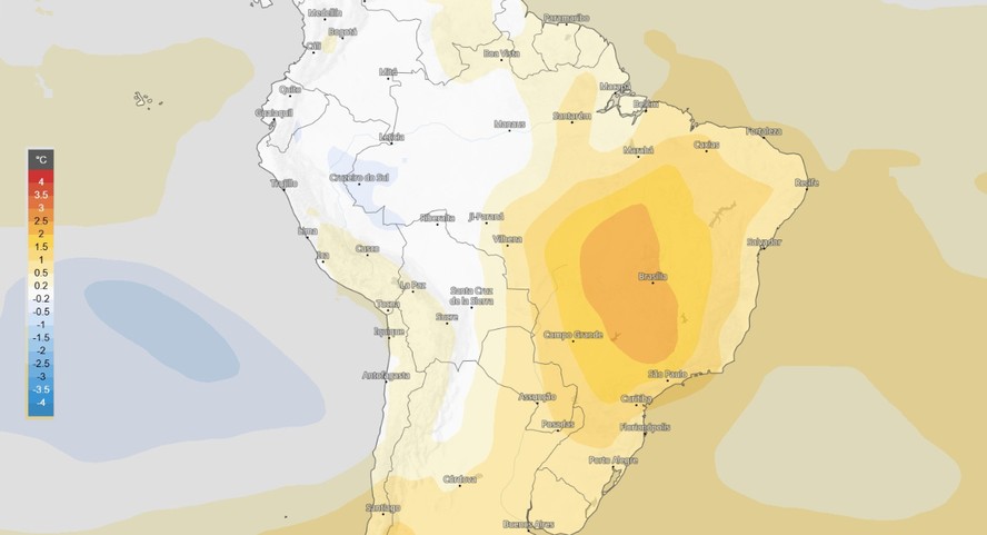 Previsão Do Tempo Para O Mês De Agosto