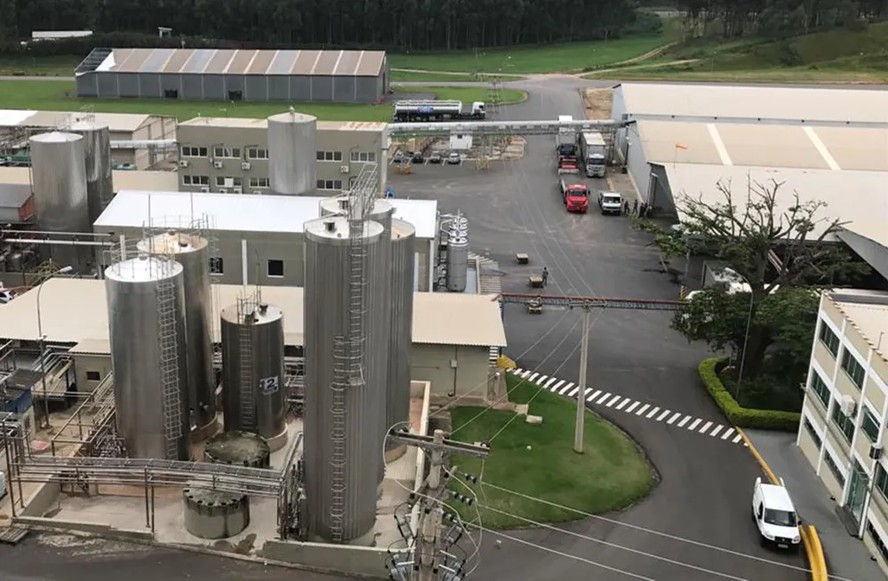 Fábrica da Tuiuti em Amparo (SP): controladora da marca de leite Shefa voltou para recuperação judicial