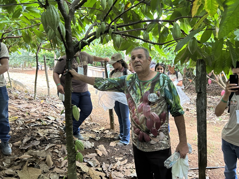 Cláudio ‘Cacau’ é produtor há 40 anos e afirma viver o melhor momento da cadeia em termos de preços — Foto: Marcos Fantin/Globo Rural