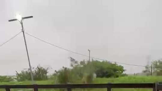 Ciclone no Rio Grande do Sul vai causar mais chuva e queda de granizo