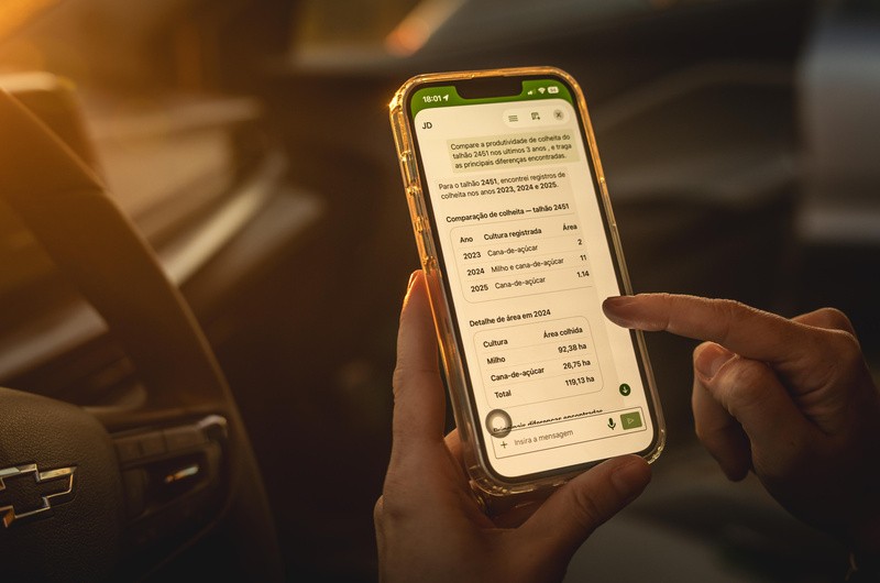 John Deere cria IA para analisar dados de máquinas agrícolas e dar recomendações