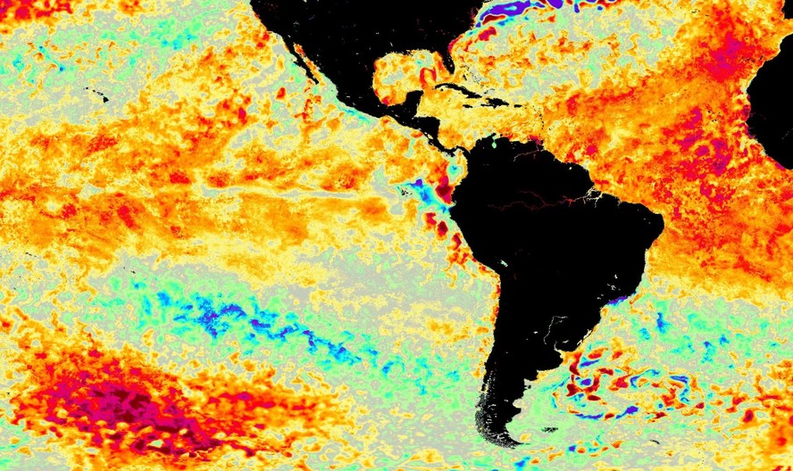 Águas do Oceano Pacífico começam a esfriar, iniciando a transição do El Niño para La Niña