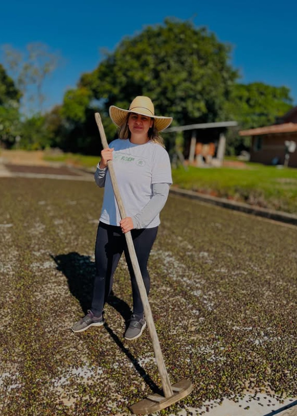 Paulyane Souza, produtora de café e Qgrader — Foto: Arquivo pessoal