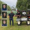 Regimar dos Santos (Estudante de Doutorado); Dr. Luan Oliveira (Diretor do Lab. de Horticultura de Precisão); Victor Martins e Lucas Sales (Ass. de Pesquisa); Dr. Marcelo Barbosa(Cientista de Pós-Doc) - College of Agricultural and Environmental Sciences of the University of Georgia