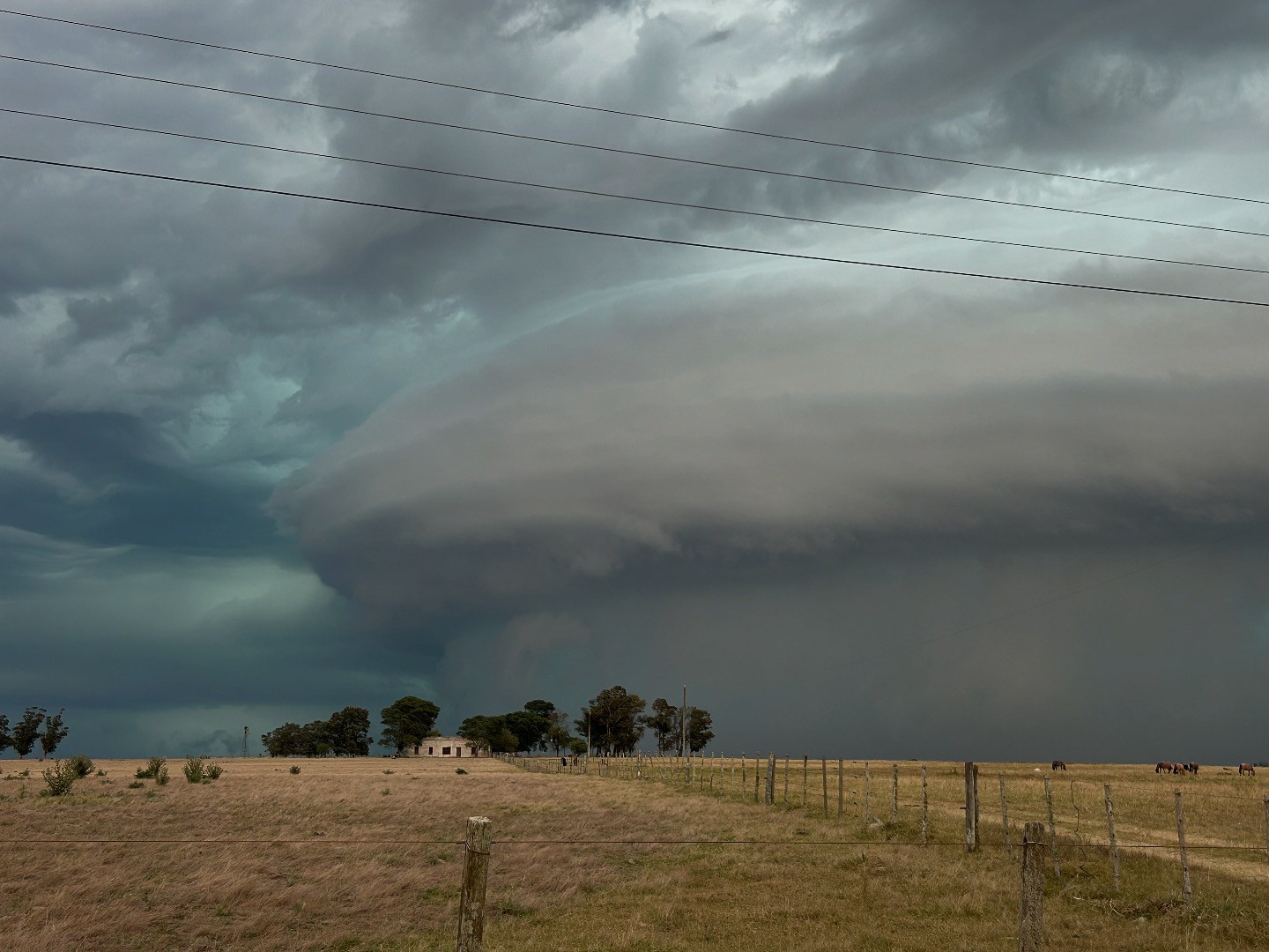 Supercélula de chuva avança do Uruguai ao Rio Grande do Sul; veja fotos