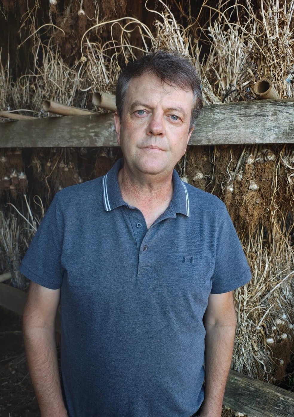 Everson Tagliari, produtor de alho em Santa Catarina — Foto: Divulgação