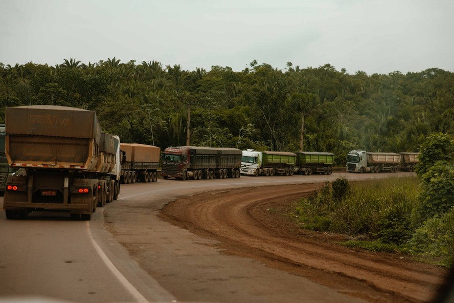 Escoamento da safra de soja expõe, mais uma vez, o gargalo que é chegar a Miritituba, no Pará, por rodovia