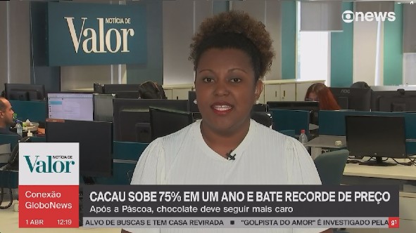 Preço do cacau bate recorde, com problemas na produção da África