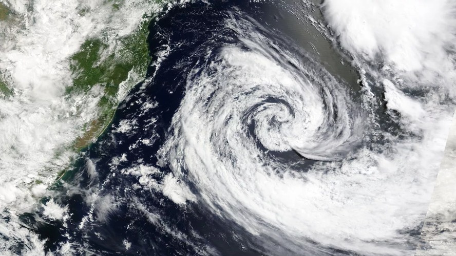 Ciclone tropical raro se formou na costa brasileira nesta semana