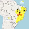 Alerta de tempestade segue ativo no Brasil central - Inmet