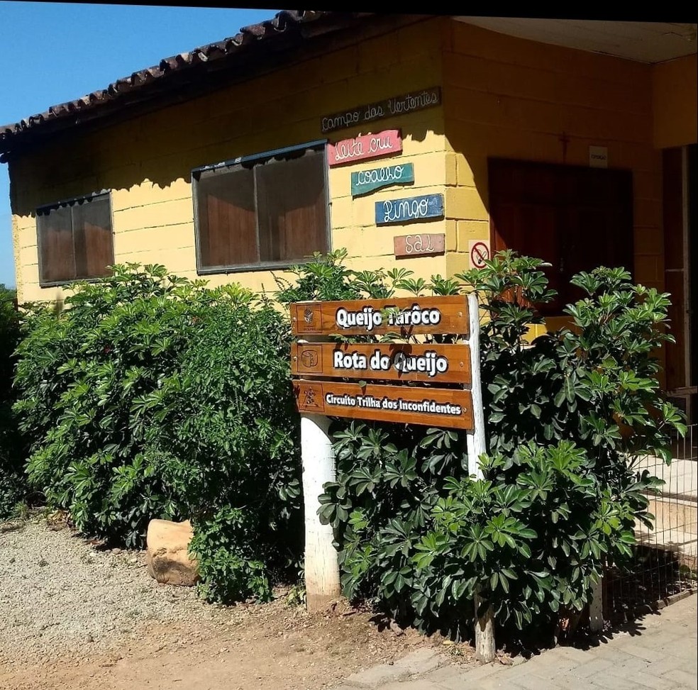 Queijaria Tarôco, em São João del-Rei, oferece passeios que mostram a produção do queijo — Foto: Divulgação