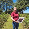 Imigrante belga Anneleen Dewulf produz amoras em Ponta Grossa (PR) - Carolina Mainardes/Globo Rural