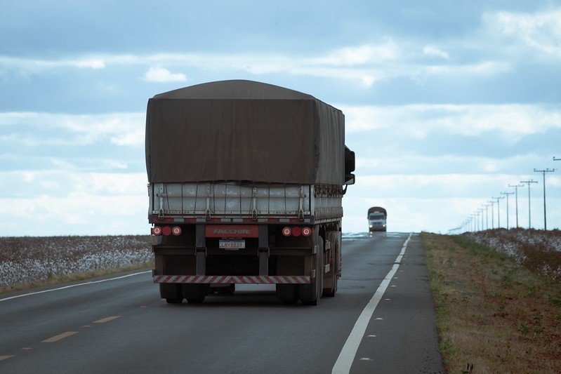 Preço do frete rodoviário caiu 0,5% em abril