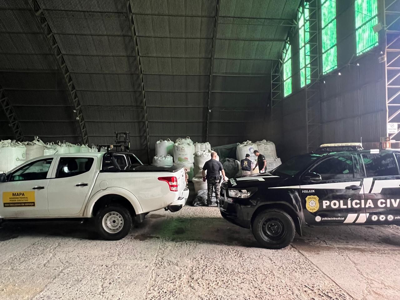 Operação apreende 342 toneladas de sementes ilegais no Rio Grande do Sul