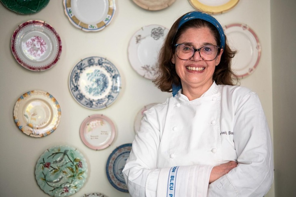 Chef Heloísa Bacellar dá dicas para um melhor aproveitamento do bacalhau no preparo de pratos — Foto: Ana Bacellar