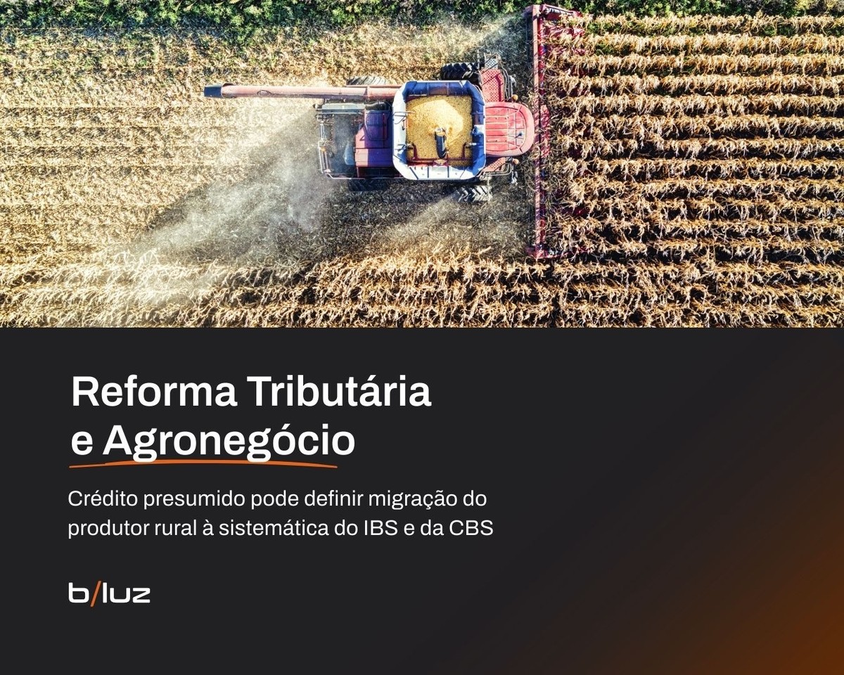Crédito presumido será decisivo para manter produtor rural como pessoa ...