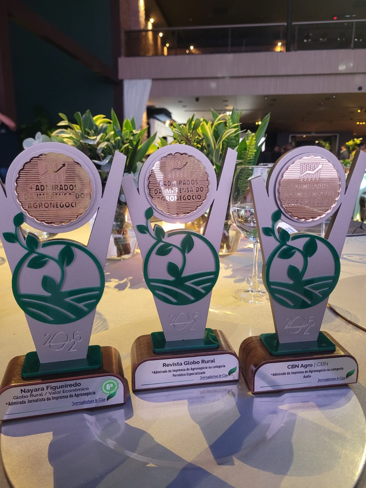 Globo Rural e CBN Agro vencem o Prêmio +Admirados do Agro