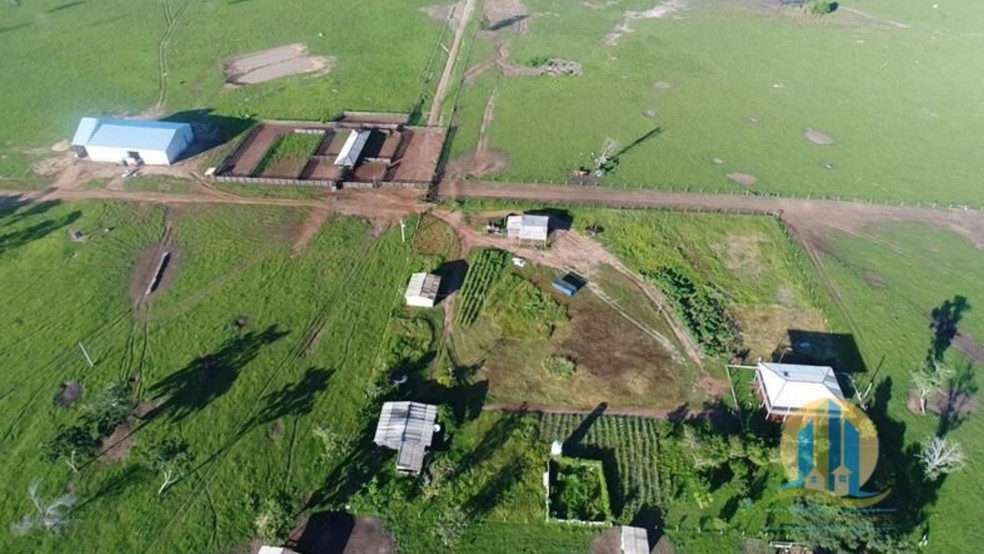 Fazenda em Paranatinga (MT) — Foto: Reprodução/Portal Chaozão