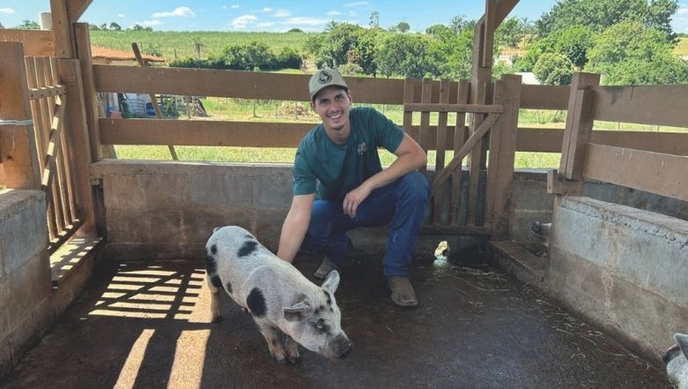 O jovem Vinícius Pestana, de Santa Bárbara d’Oeste (SP) — Foto: Arquivo Pessoal