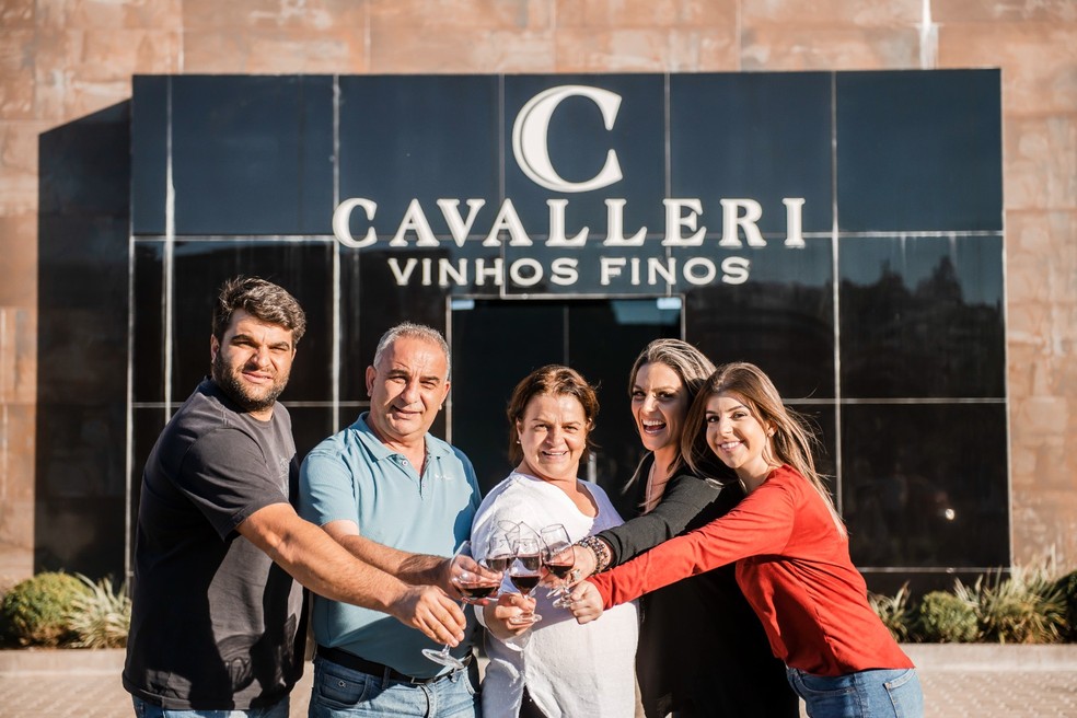 Na Vinícola Cavalleri, em Bento Gonçalves (RS), a administração familiar também prioriza a viticultura sustentável — Foto: Divulgação