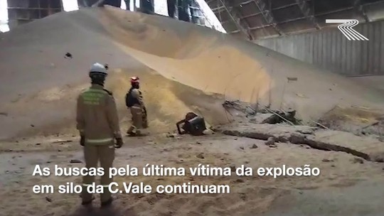 Explosão em Palotina: vídeo mostra buscas por vítima sob os escombros