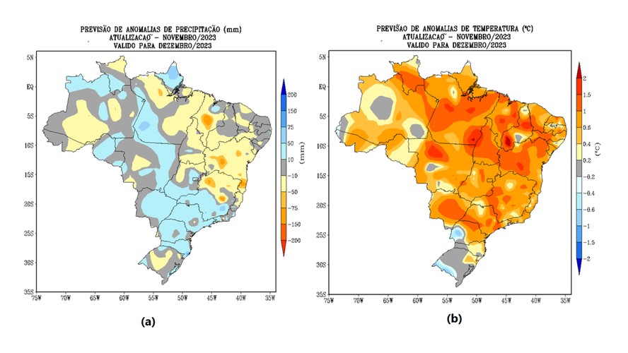 Monitoramento e Previsão - Brasil / América do Sul - Junho/2023
