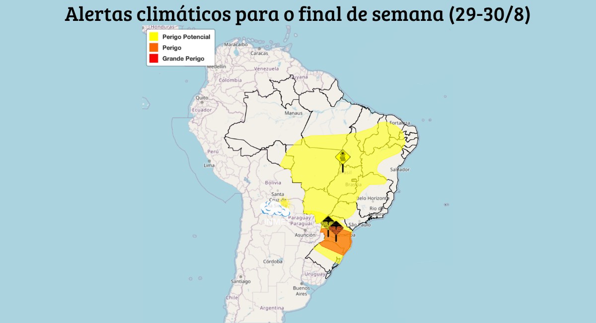 Calor ganha força no Brasil, e máximas passam de 40ºC no final de semana