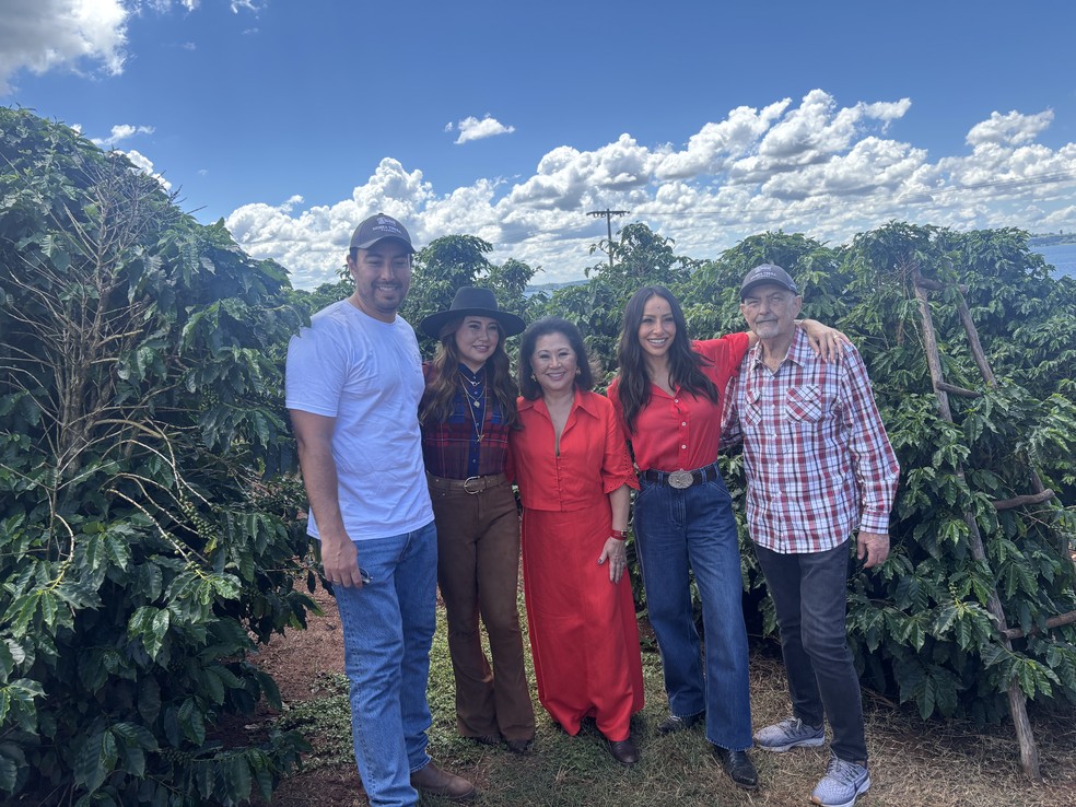 Fazenda Nossa Terra fica em Piraju (SP), Omar Rahal, pai da Sabrina, fica a frente do negócio — Foto: Luiz Eduardo Minervino
